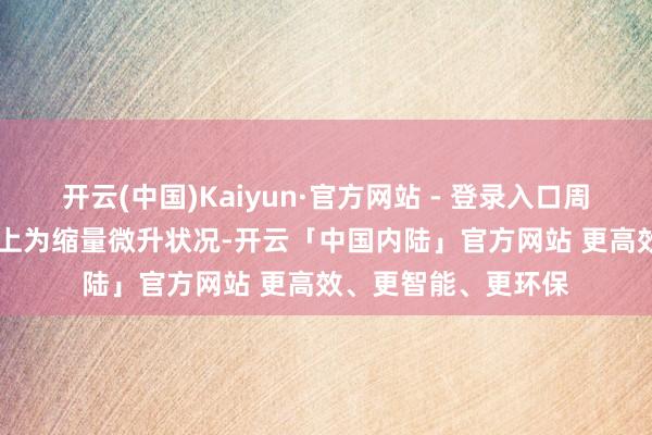 开云(中国)Kaiyun·官方网站 - 登录入口周二至周四 A 股大体上为缩量微升状况-开云「中国内陆」官方网站 更高效、更智能、更环保